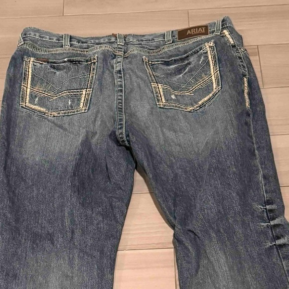 Ariat Men's Blue Jeans size 44x30 - Picture 6 of 6